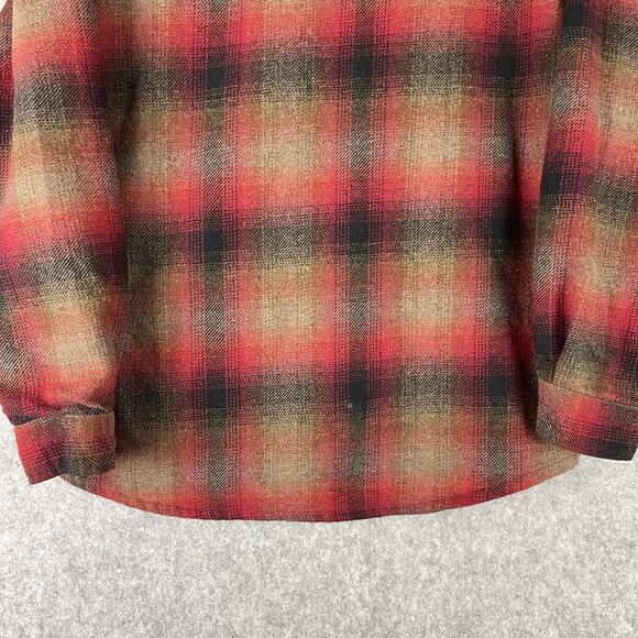 Vintage GAP CPO Jacket Shacket Mens Medium Wool Blend Lined Quilted Lumberjack - Picture 13 of 14